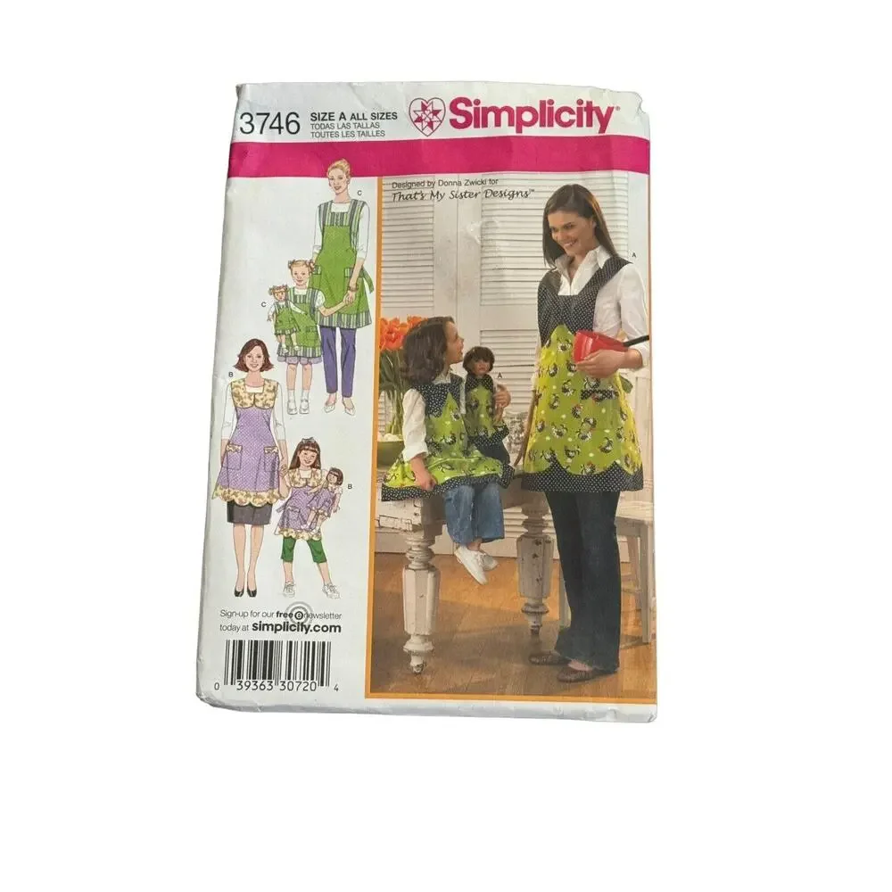Simplicity 3746 Size A Childs, Misses' &‎ 18